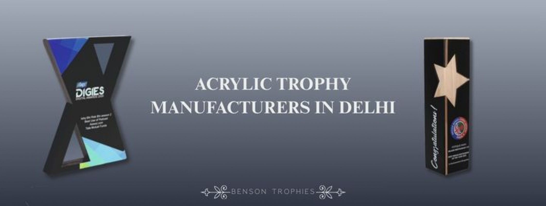 Premium Acrylic Trophies Crafted for Distinction
